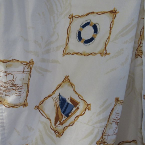 Natural Issue Shirt Sz L Nautical Sailboat Canada - Picture 5 of 14